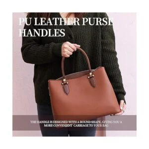 Piutouyar 2 asas de cuero sintético de 0.6 pulgadas de_6