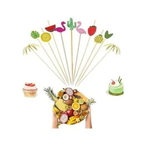 Palillos de dientes de cóctel para aperitivos 100 piezas_2