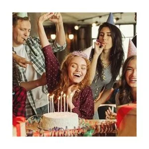 CIEHER Corona de cumpleaños kit de tiara de cumpleaños y_6