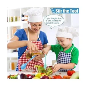 4 cucharas de silicona para mezclar antiadherentes_7