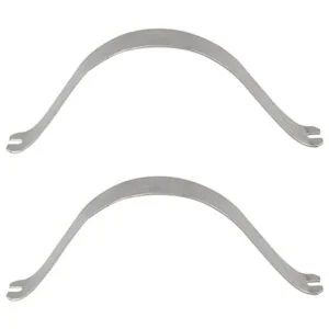 YHXiXi 50 clips de resorte de acero inoxidable para marco_4