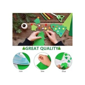 Hojas de tela de fieltro de hojas tropicales hojas de_4