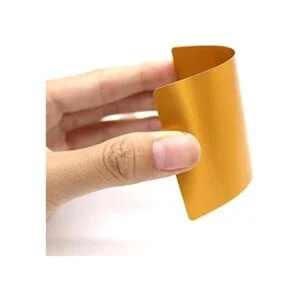 Paquete de 50 tarjetas de visita de metal en blanco de_3