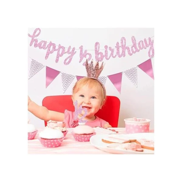 Banner de 6 meses pancarta de feliz cumpleaños pancarta_6