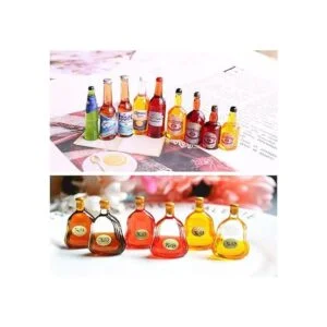 30 piezas de 29 estilos de mini botellas de vino con 1_3