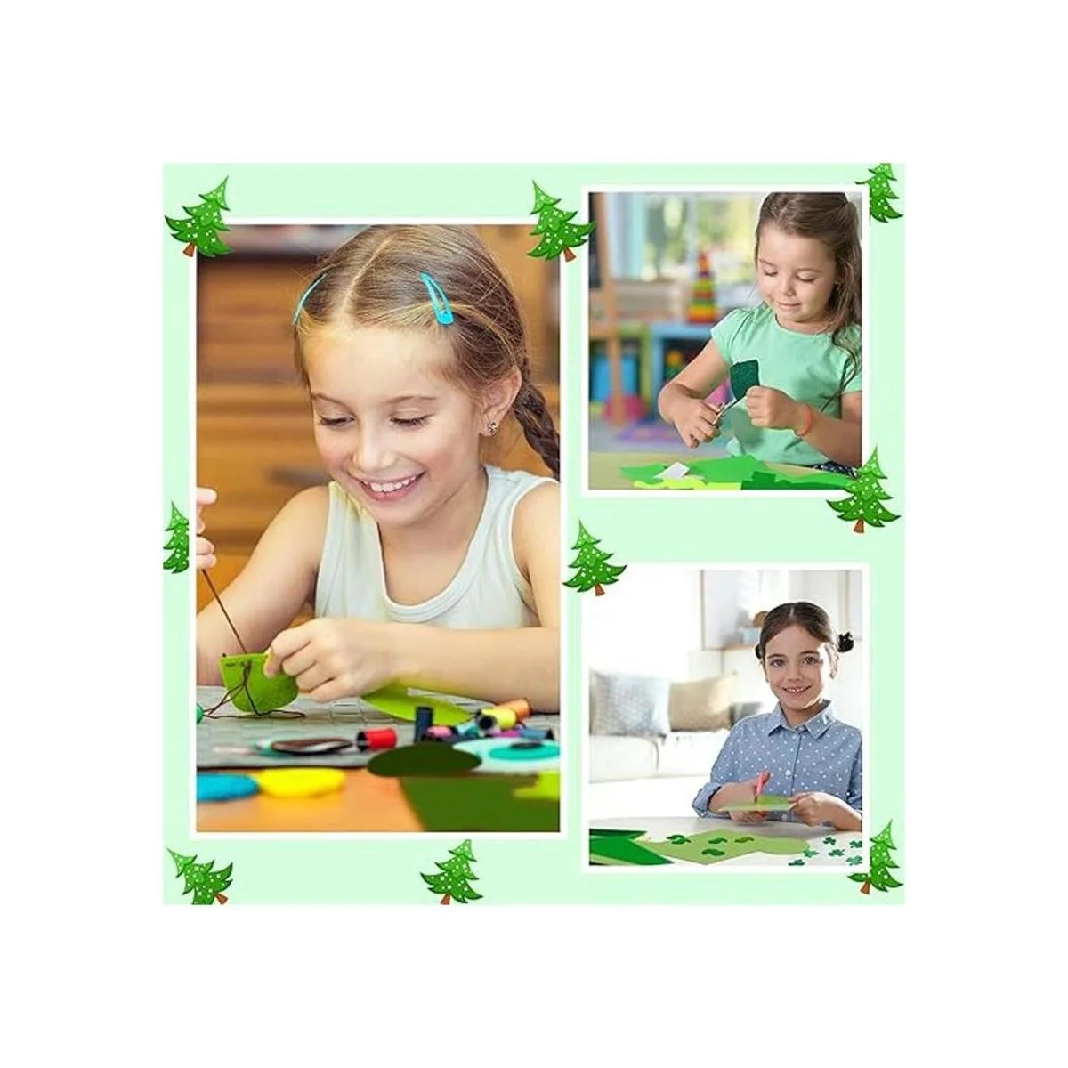 Hojas de tela de fieltro de hojas tropicales hojas de_2