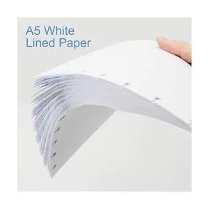 Papel de repuesto tamaño junior 8 discos para cuaderno y_3