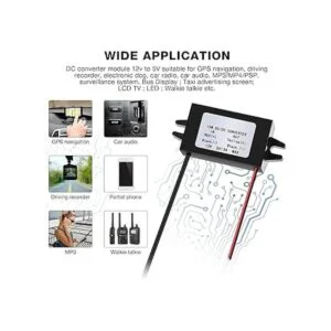 Weewooday Voltaje convertidor de corriente directa de 12 V_6