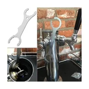 Llave de grifo de cerveza espesar tamaño acero inoxidable_4
