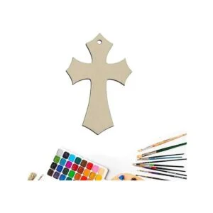 Adornos de madera con forma de cruz para colgar en forma_3