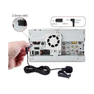 Micrófono de automóvil de 0.138 in reemplazo de micrófono_5