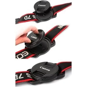 Eoutstanding 2 unids lente de la cámara tapa titular de la_4