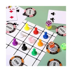 78 piezas de juego de mesa multicolor incluyen 72 piezas_7
