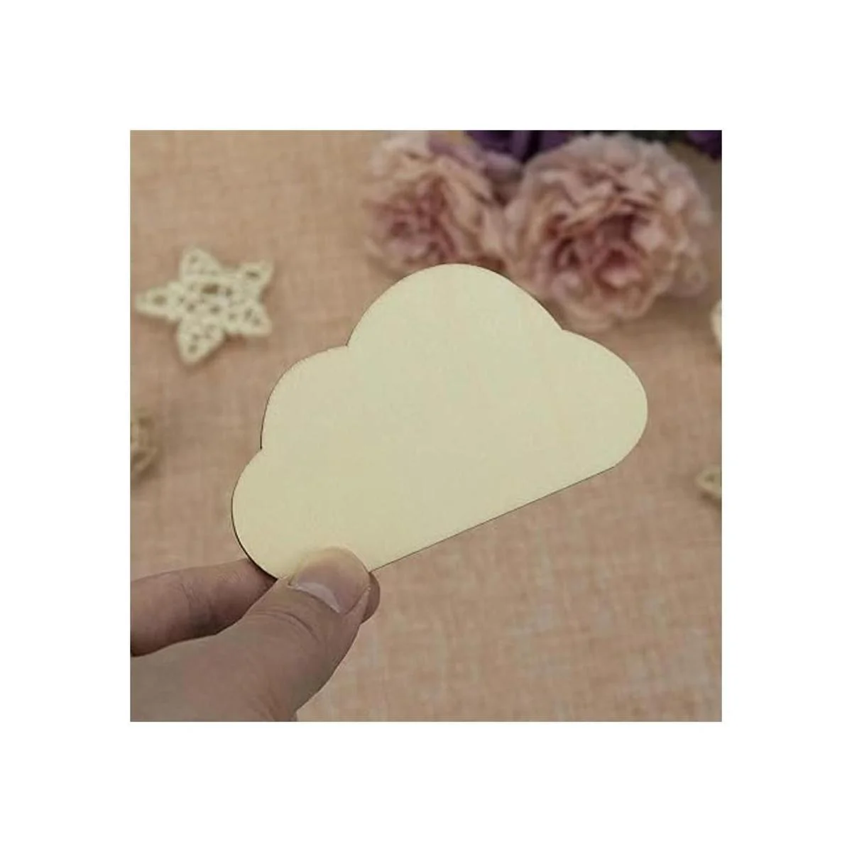 Creaides Etiqueta de regalo de madera con forma de nube_5