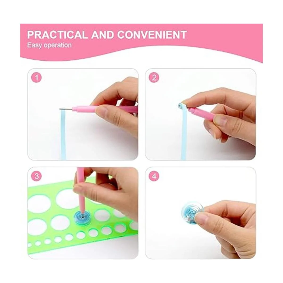 KITANIS Kit de 14 piezas de herramientas de quilling de_4