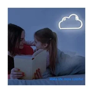 Letreros de neón de nube luz LED de neón para decoración_5