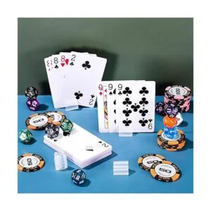 24 piezas de plástico de juego de tarjetas de soporte de_7