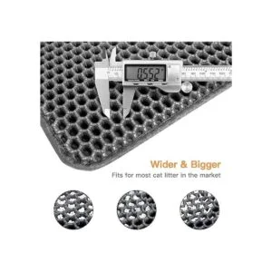 Conlun Cat Litter Mat Litter Box Mat Cat Litter Trapping_4