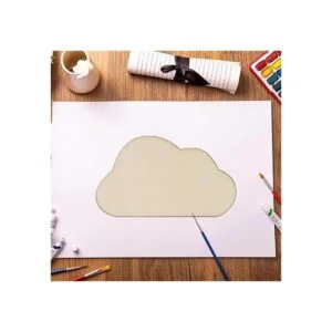 Creaides Etiqueta de regalo de madera con forma de nube_6