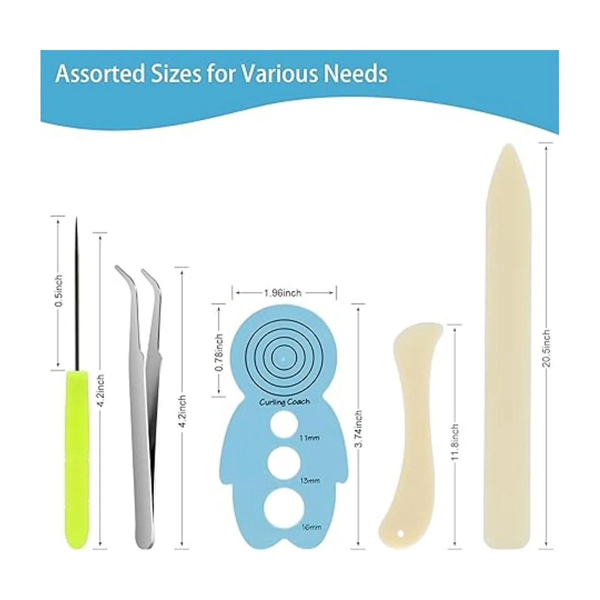 KITANIS Kit de 14 piezas de herramientas de quilling de_3