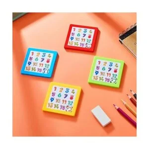 8 piezas de rompecabezas de 15 diapositivas de plástico_4