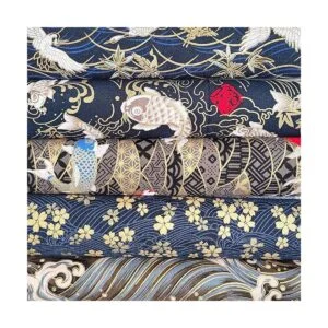 Qililandiy 5 paquetes de tela con patrón de algodón_6