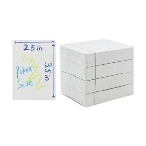 Yuanhe Cartas de juego en blanco para escribir en tamaño_3