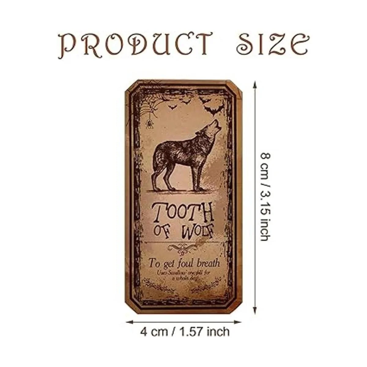 Etiquetas engomadas para botellas de boticario de animales_2