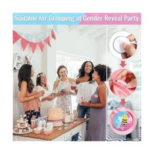 Dilunave 50 pines de botón de revelación de género de_4