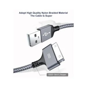 AkoaDa Cable de carga USB de 30 pines certificado por_2