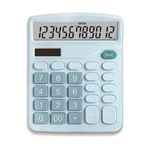 YOUHO Calculadora batería solar de 12 bits función_1