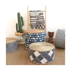 Qililandiy 3 paquetes de tela de algodón de onda de mar de_5