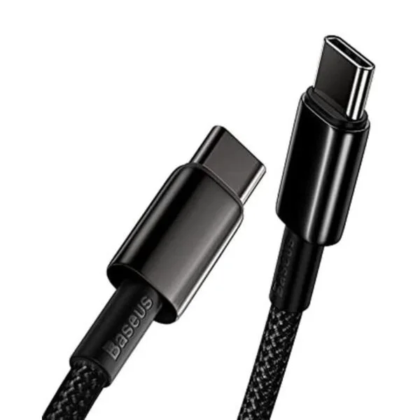 Cable USB C Baseus 100 W PD 5A QC 4.0 de carga rápida USB_1