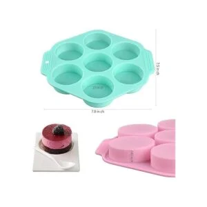 Paquete de 3 moldes redondos cubiertos de chocolate_4