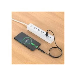 LIANSUM Cable de alimentación USB a CC de 5 V cable de_5