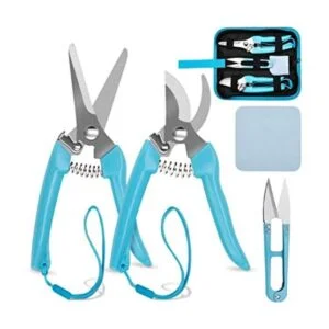 Tijeras de poda 3 tijeras de jardín cuchillas afiladas_1