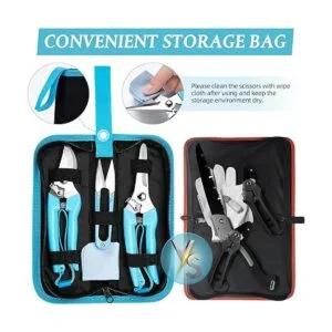 Tijeras de poda 3 tijeras de jardín cuchillas afiladas_2