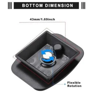 2 piezas de trípode de liberación rápida adaptador de_3