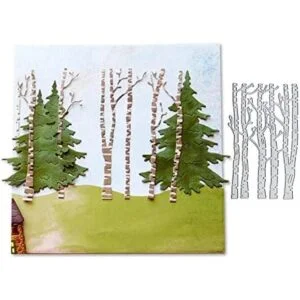 Troqueles de corte de hojas de árbol de metal hojas de_4