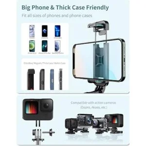 Trípode para selfie con control remoto inalámbrico_4