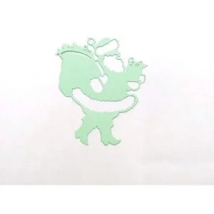 Papá Noel de metal para Papá Noel llevar una bolsa de_3