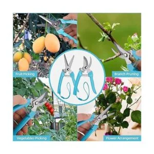 Tijeras de poda 3 tijeras de jardín cuchillas afiladas_6