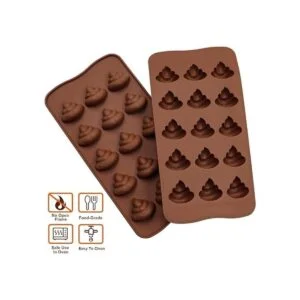 WYBG 2 moldes de silicona para caca moldes de silicona_3