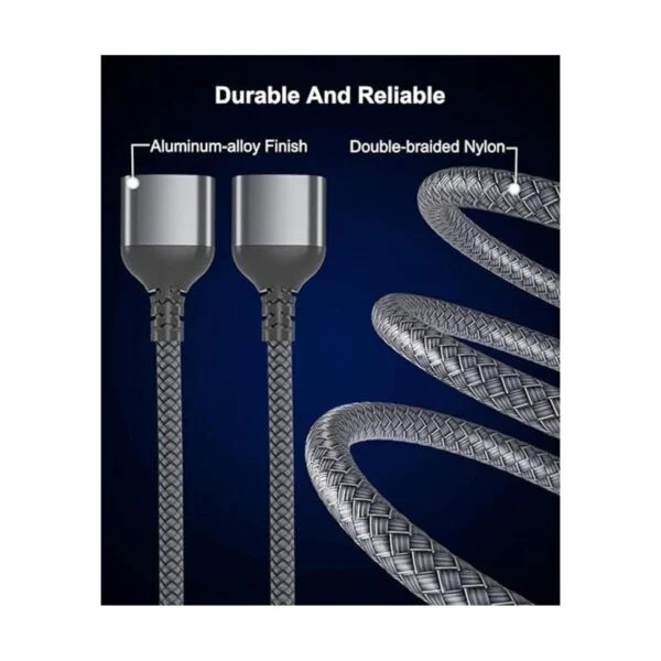 Basesailor Adaptador de cable USB C macho a doble USB_6