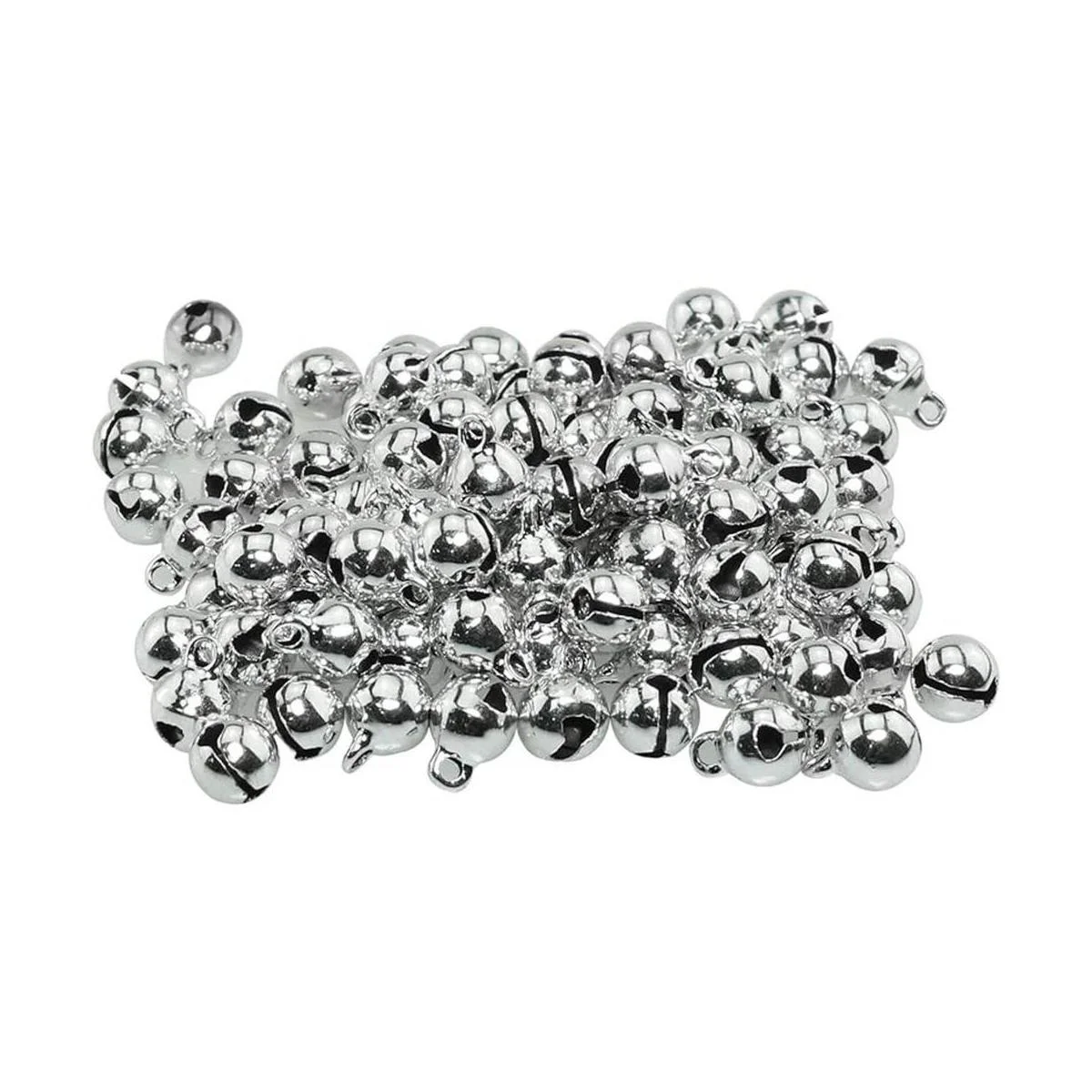 ZZHXSM 14 pulgadas Jingle Bell 100pcs 0.236 in pequeñas_4