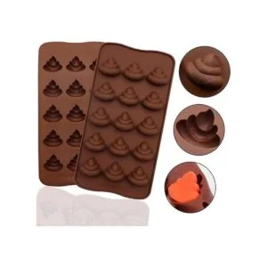 WYBG 2 moldes de silicona para caca moldes de silicona_2