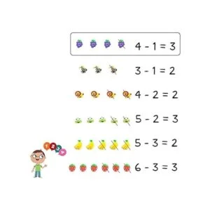 300 mini borradores de frutas de animales pequeños_4