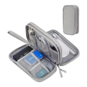 Bolsa organizadora electrónica impermeable portátil_2