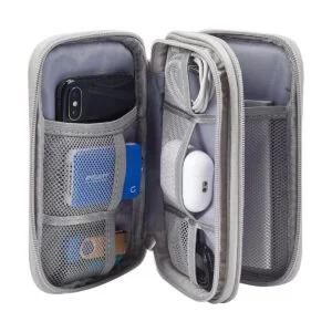 Bolsa organizadora electrónica impermeable portátil_4