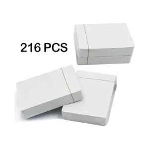 Yuanhe Cartas de juego en blanco para escribir en tamaño_2